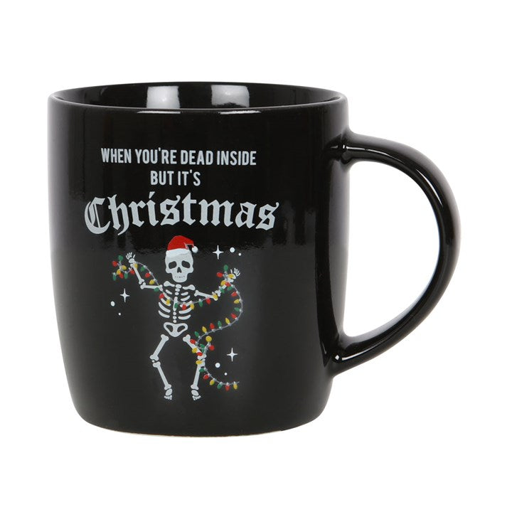 Dead Inside Christmas Mug