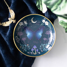 Load image into Gallery viewer, Midnight Moth Trinket Dish
