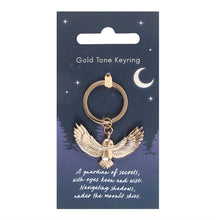 Load image into Gallery viewer, Night Owl Metal Keyring
