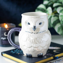 Load image into Gallery viewer, Owl Shaped Iridescent Mug
