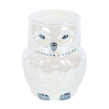 Load image into Gallery viewer, Owl Shaped Iridescent Wax Warmer Oil Burner
