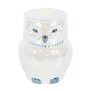 Owl Shaped Iridescent Wax Warmer Oil Burner