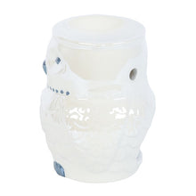 Load image into Gallery viewer, Owl Shaped Iridescent Wax Warmer Oil Burner
