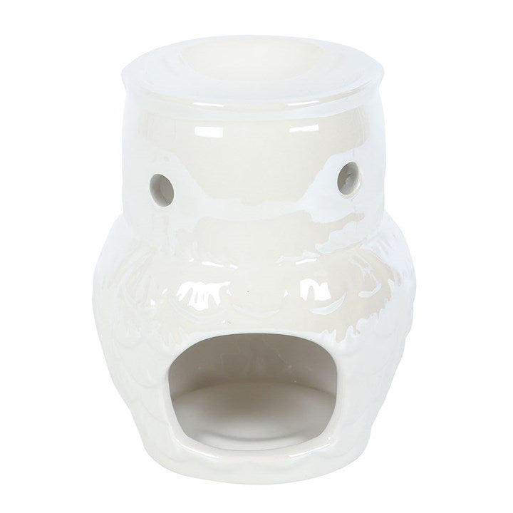 Owl Shaped Iridescent Wax Warmer Oil Burner