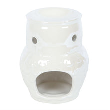 Load image into Gallery viewer, Owl Shaped Iridescent Wax Warmer Oil Burner
