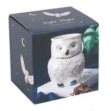 Load image into Gallery viewer, Owl Shaped Iridescent Wax Warmer Oil Burner
