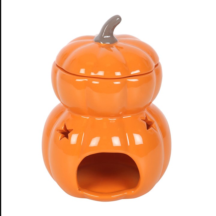 Stacked Pumpkin Oil Burner & Wax Warmer
