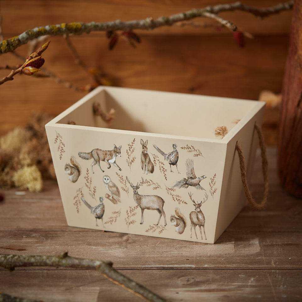 Woodland Animals Crate