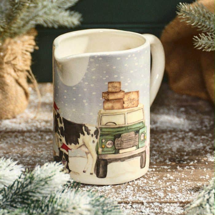 Landy Christmas On The Farm Jug