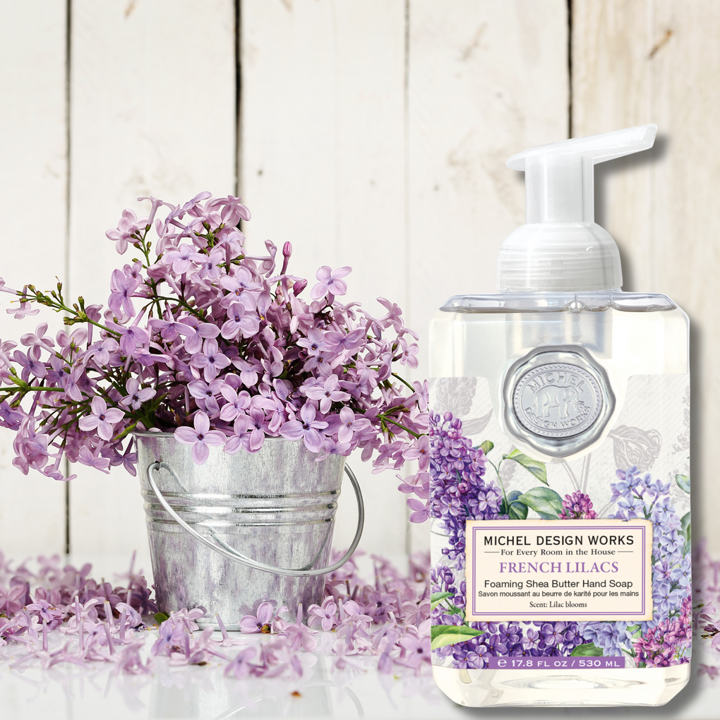 French Lilacs Foaming Hand Soap by Michel Design Works