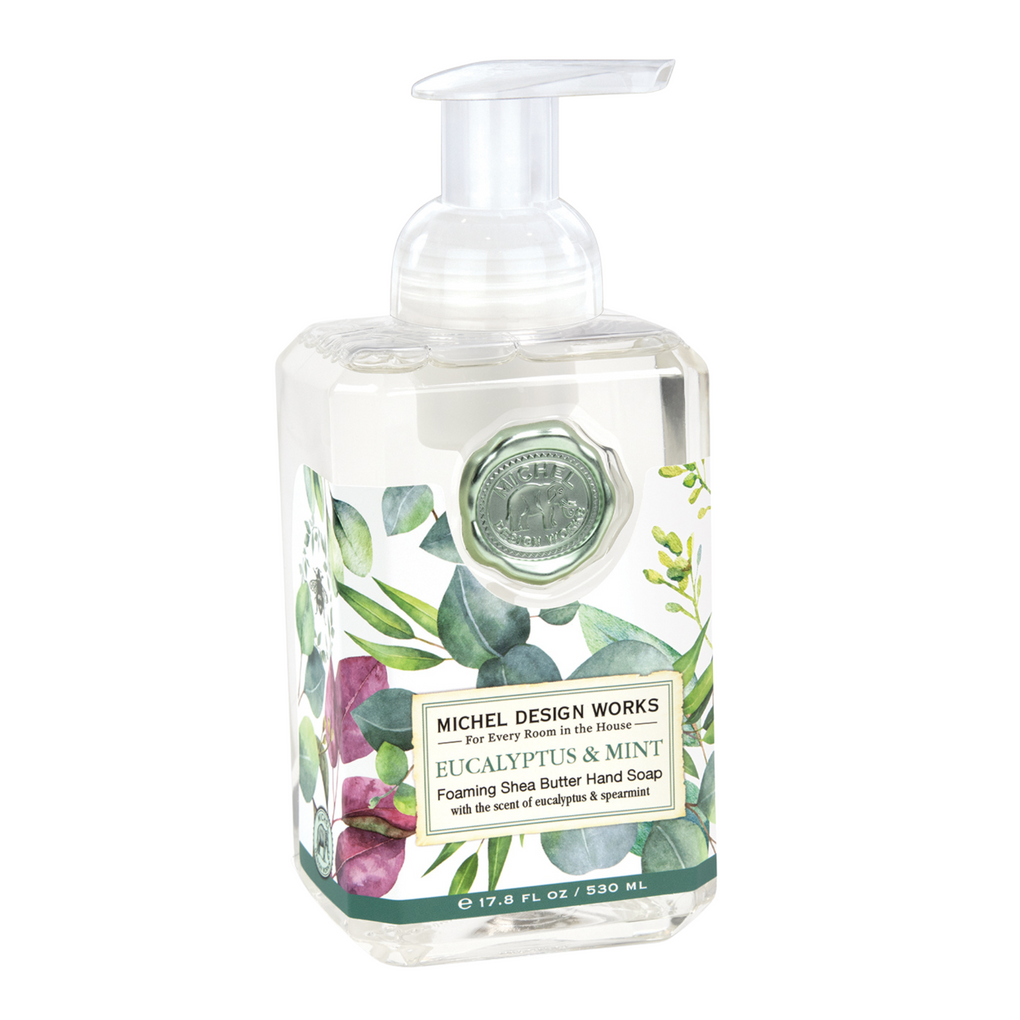 Eucalyptus & Mint Foaming Hand Soap by Michel Design Works