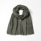 Mini Spots Scarf - Olive