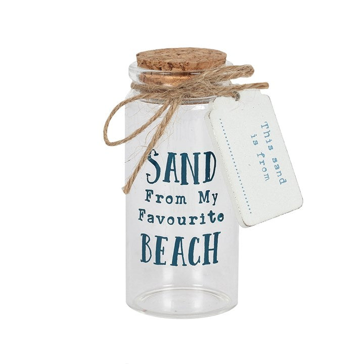 Sand From My Favourite Beach Glass Bottle