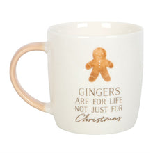 Load image into Gallery viewer, Gingers Are For Life Not Just Christmas Mug
