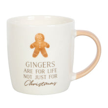 Load image into Gallery viewer, Gingers Are For Life Not Just Christmas Mug
