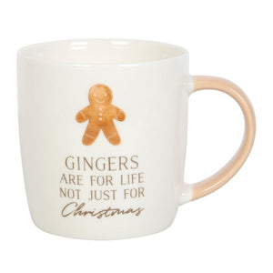 Gingers Are For Life Not Just Christmas Mug