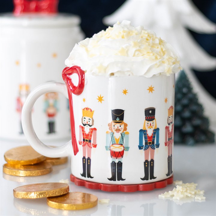 Nutcracker Storage Jar, Jug & Mug