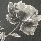 Flowers In Glitter Scarf - Green