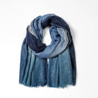 Ombre Scarf - Blue