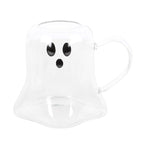 Ghost See Through Glass Mug