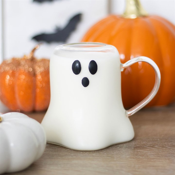 Ghost See Through Glass Mug