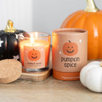 Peekaboo Pumpkin Spice Autumn Candle
