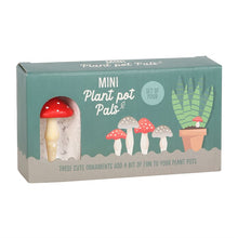 Load image into Gallery viewer, Mushroom Plant Pot Pals - Set of 4
