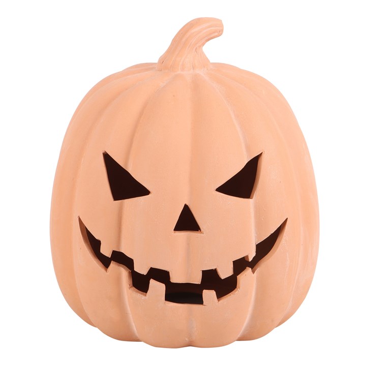 22cm XL Terracotta Pumpkin Ornament