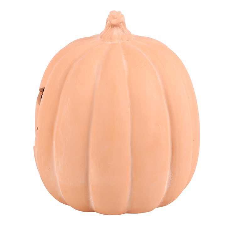22cm XL Terracotta Pumpkin Ornament