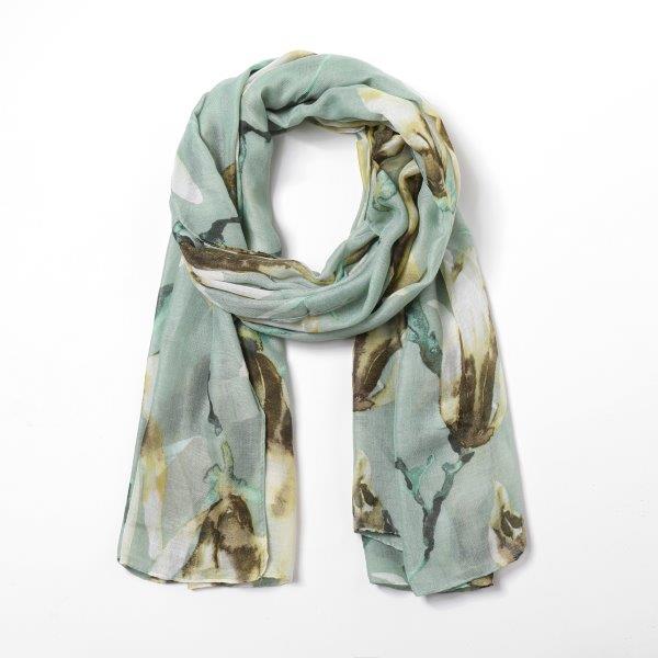 Eco Style - Pastel Floral Print – Mint