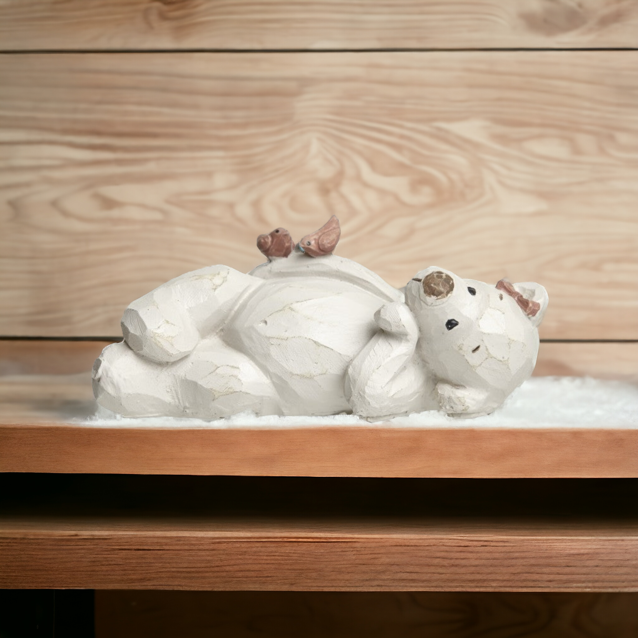 Daisy The Bear With Birds