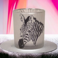 Zebra T-Light Holder