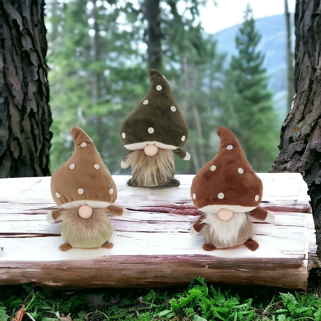 Forest Mushroom Gonk - Sitting - Small