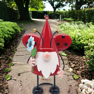 Medium Ladybird Gonk Gnome Garden Ornament