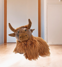 Load image into Gallery viewer, Highland Cow Doorstop
