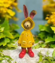 Load image into Gallery viewer, Archie - Bunny In Rain Coat &amp; Wellies
