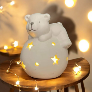 LED Star Ball With Bear