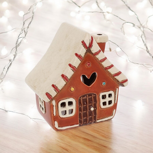 Gingerbread House T-Light Holder