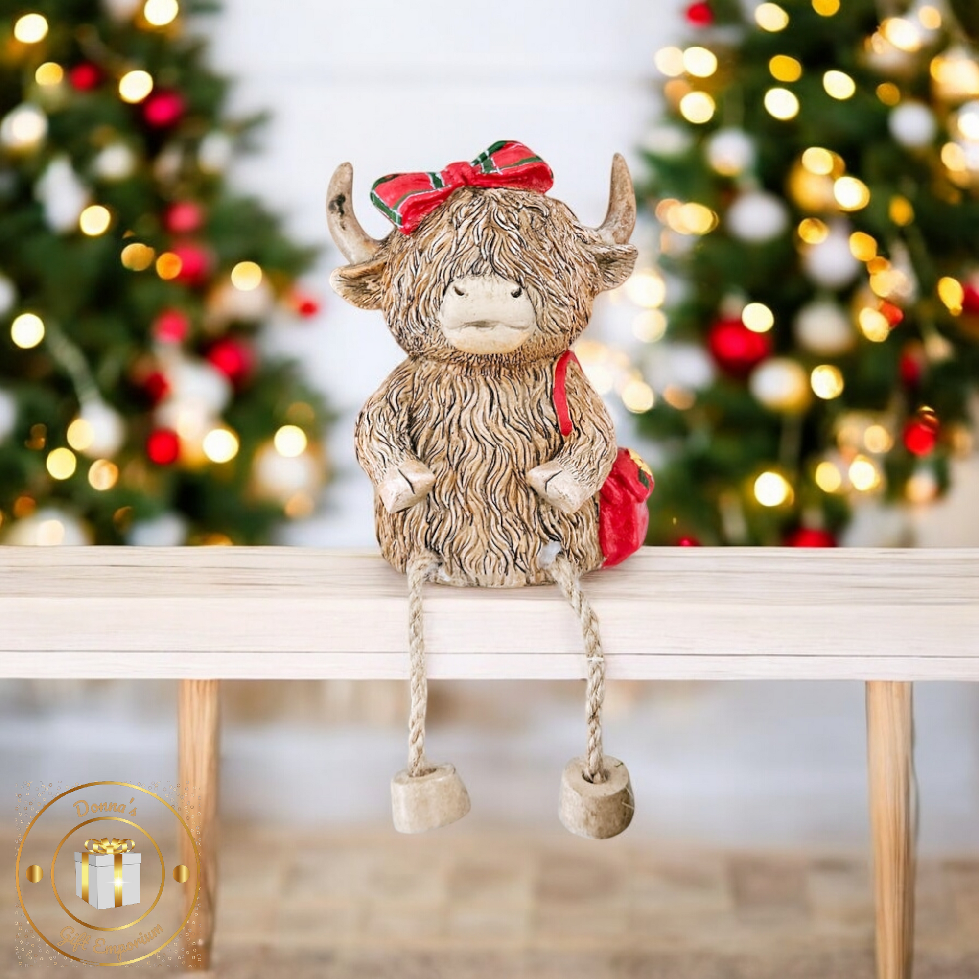 Highland Cow Tartan - Money Bank