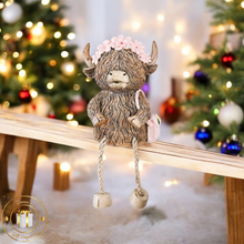 Load image into Gallery viewer, Highland Cow With Handbag- Money Bank
