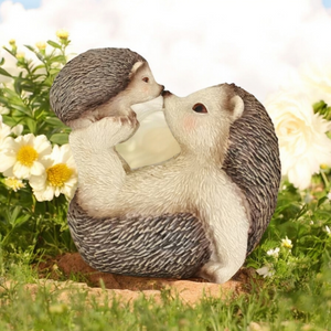 Hedgehog Mum & Baby Ornament