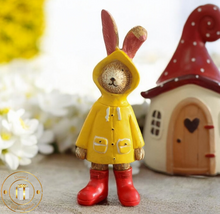 Load image into Gallery viewer, Archie - Bunny In Rain Coat &amp; Wellies
