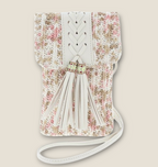 Woven Tassel Cross Body Bag Natural