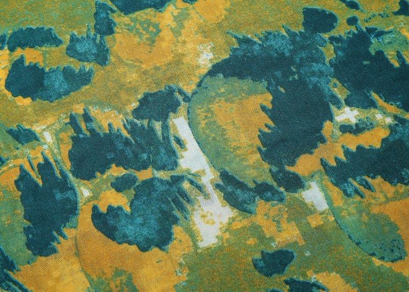 Eco Style - Poppy Animal Print – Teal