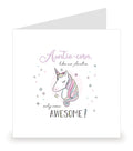 Auntie Card Birthday/Thank You