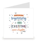 Exciting New Chapter (Leaving/Congratulations) Card