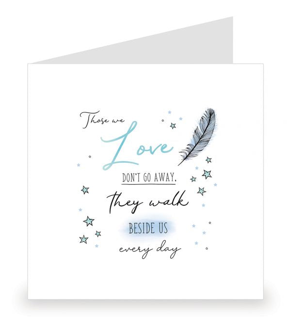 Those We Love Sympathy Card