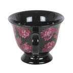 Dark Romance Floral Teacup