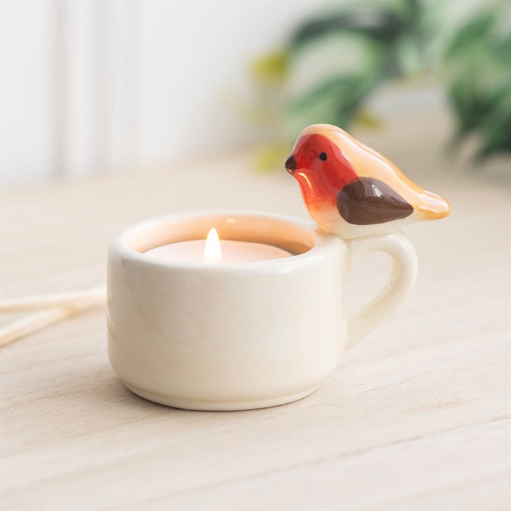 Robin Tea Light Holder