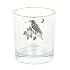 Gothic Raven Drinking Whiskey Glass